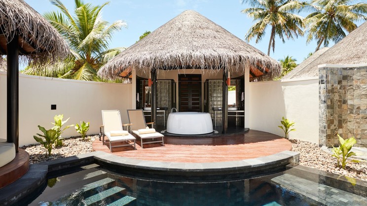 Deluxe Beach Villa With a Pool